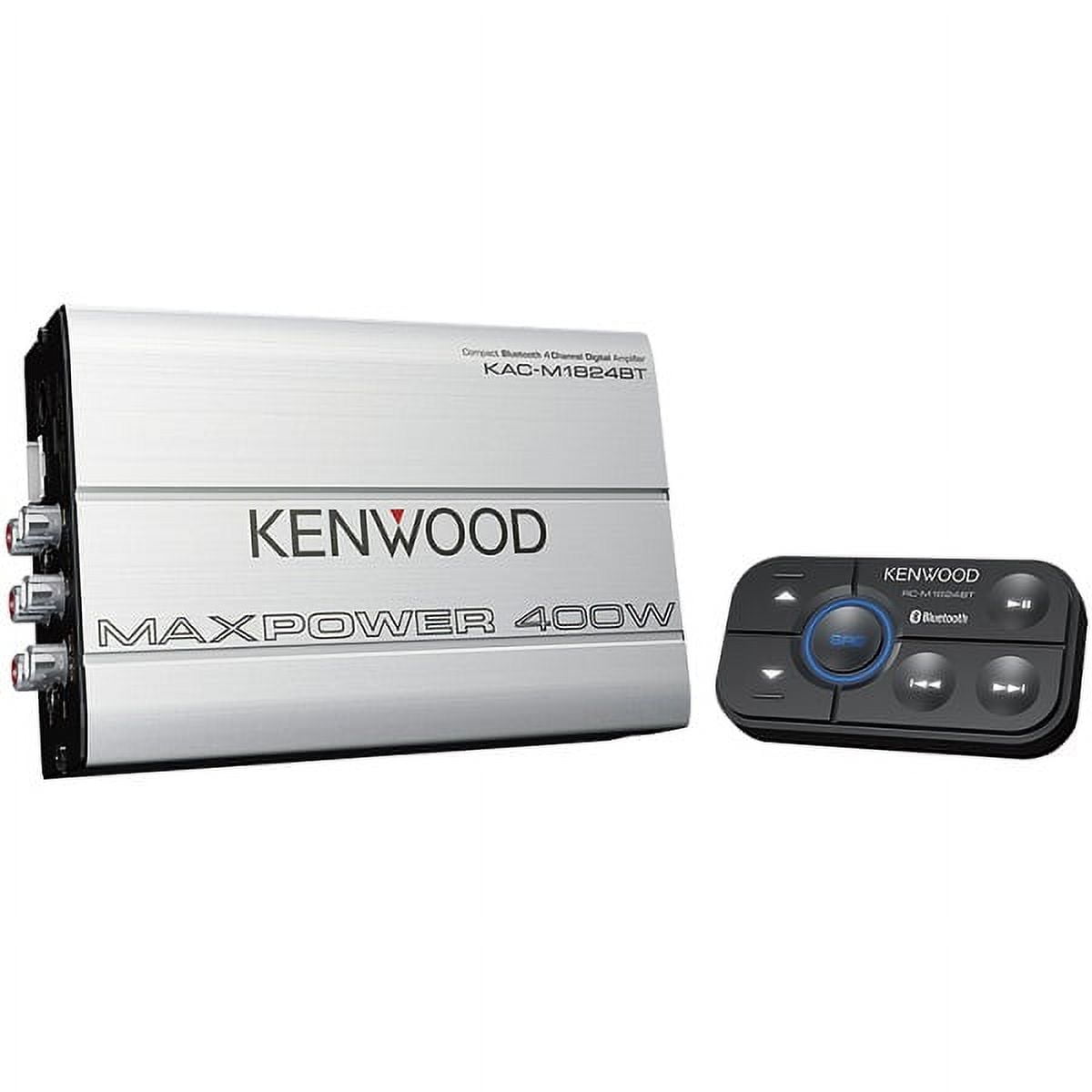 Kenwood KAC-M1824BT Compact Marine Amplifier (Used) - Walmart.com