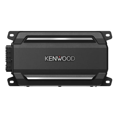 Kenwood - IPX67 Waterproof Marine/Motorsports Full Range Amplifier with Bluetooth - Gray
