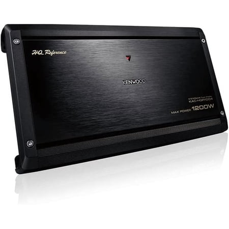 Kenwood KACHQR1004 4 Channel Vehicle Audio Amplifier, Multicolor, 6.26 lbs