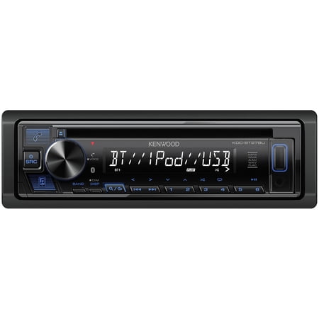 Kenwood KDC-BT278U Single-Din In-Dash AM/FM/CD Receiver with Bluetooth