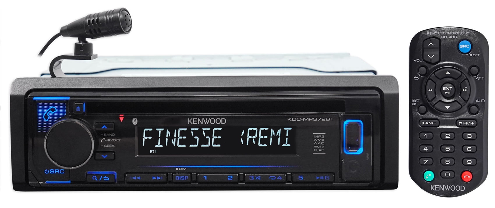 KENWOOD CDチューナー 2DIN CD/USB/iPod/Bluetoothレシーバー DPX-U760BT Amazon Alexa