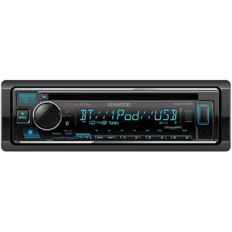 Kenwood, Car Stereo Receiver, Bluetooth, Alexa, 13-Band Equalizer
