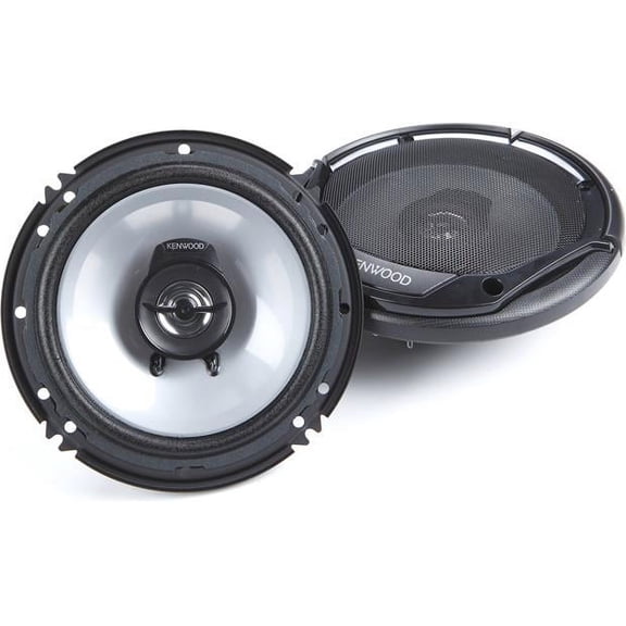 Kenwood KFC-1666S 300W 6.5" 2-Way Sport Series Flush Mount Coaxial Speakers w/ Paper Tweeters