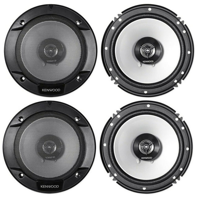 Kenwood Stereo KFC1666S 6.5 Inch 300 Watt 2Way Car Audio Door Coaxial
