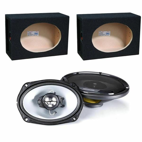 Kenwood KFC6966S 6x9" 400 Watt 4 ohm Sport Series 3Way 2 Speakers