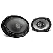 Kenwood KFC-6966S 800W Max 90W RMS 6 x 9 3-Way Coaxial Car Speakers