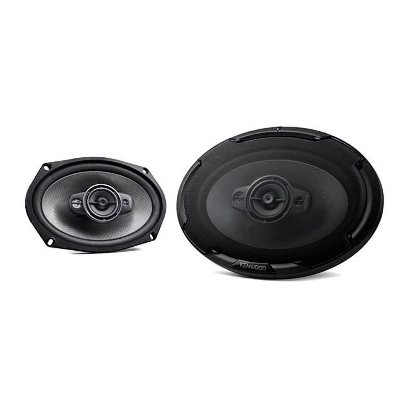 Kenwood KFC-691 Concert Series Car Speakers (Pair) - 6"x9" 5-Way Speakers, 650W, 4-Ohm Impedance, Polypropylene Woofer & Balanced Dome Tweeter, Acoustic Sound Harmonizer Technology