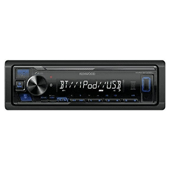 Kenwood KMM-BT232U Single DIN Digital Media Bluetooth USB AUX AM/FM Radio Stereo Car Audio Receiver
