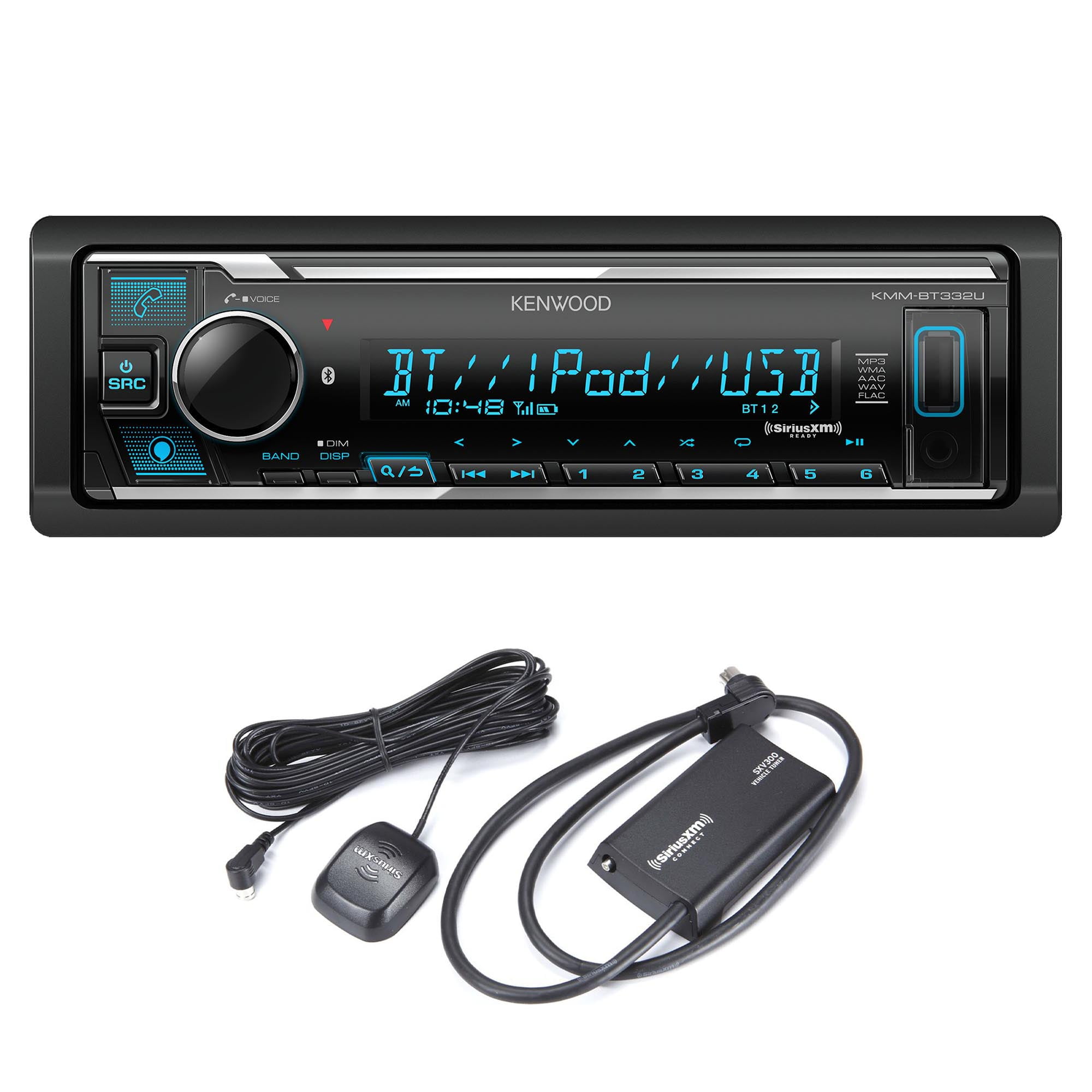 Kenwood Single Din Car Stereos in Single Din Car Stereos - Walmart.com, image size:2000x2000