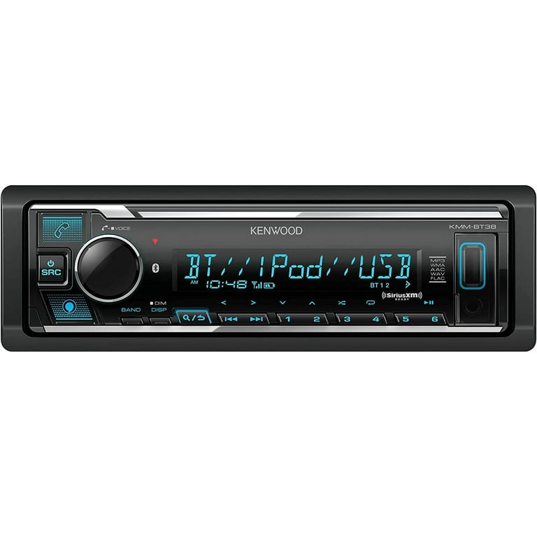 Kenwood KMM-BT38 Bluetooth Car Stereo with USB Port, AM/FM Radio, MP3