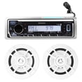 thumbnail image 1 of Kenwood KMR-M325BT Marine Boat Digital Media Bluetooth Receiver+2) 6.5" Speakers, 1 of 11