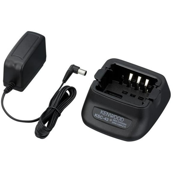 Kenwood KSC-43K Fast Rate Single Unit Dual Chemical Nimh & Li-Ion Charger