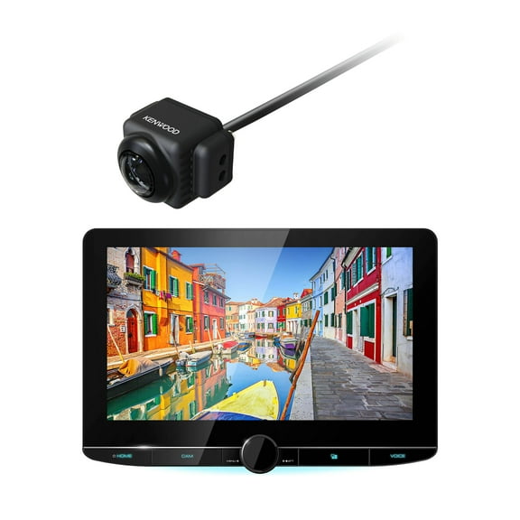 Kenwood Kenwood DMX1057XR 10.1" Floating Panel Digital MultiMedia Receiver with CMOS-740HD High Def Backup Camera