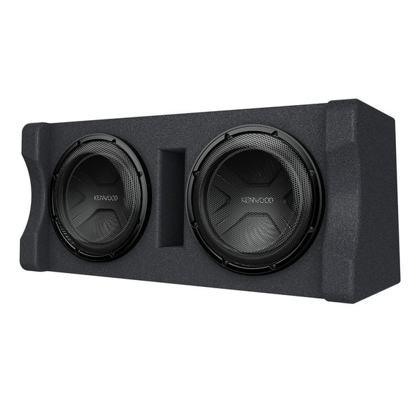 Kenwood PW3021D Dual 12" Loaded Subwoofer Enclosure