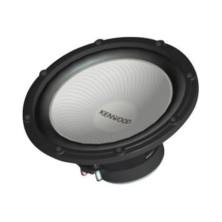 Kenwood - Road Series 12" Single-Voice-Coil 4-Ohm Subwoofer - Black