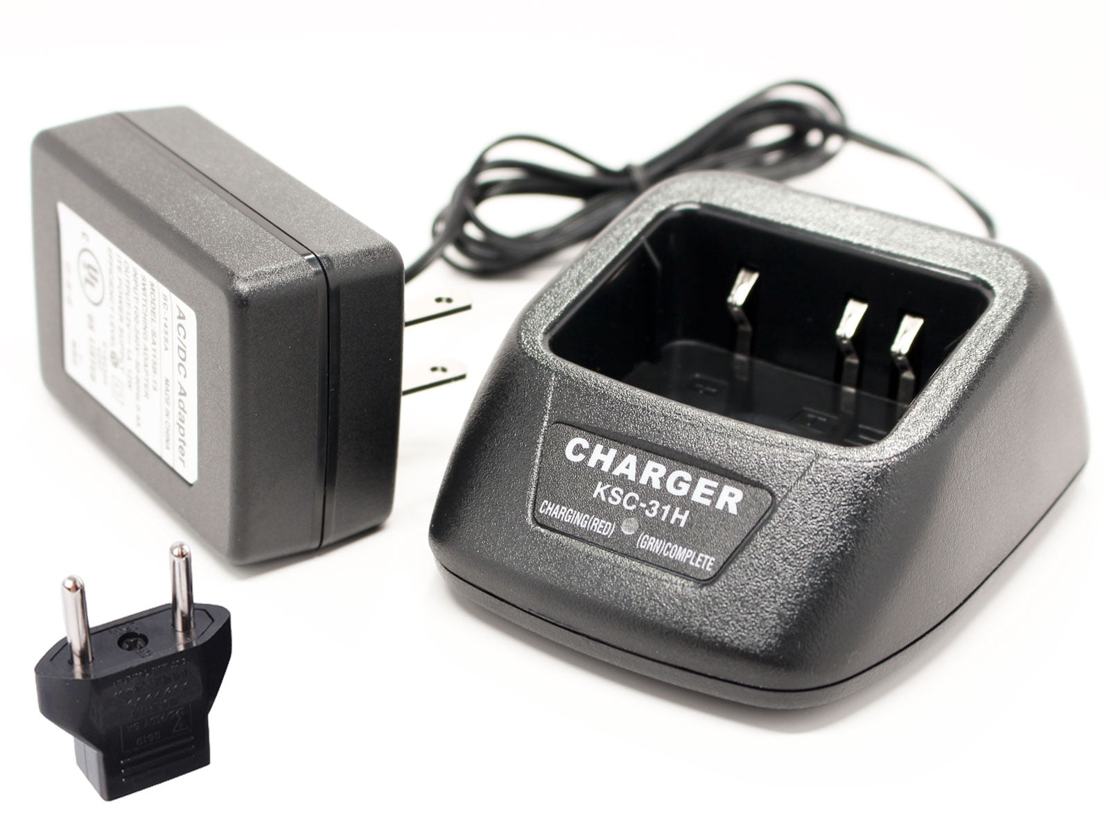 Battery Desktop Charger For Motorola Two Way Radio - Digital Mobile...