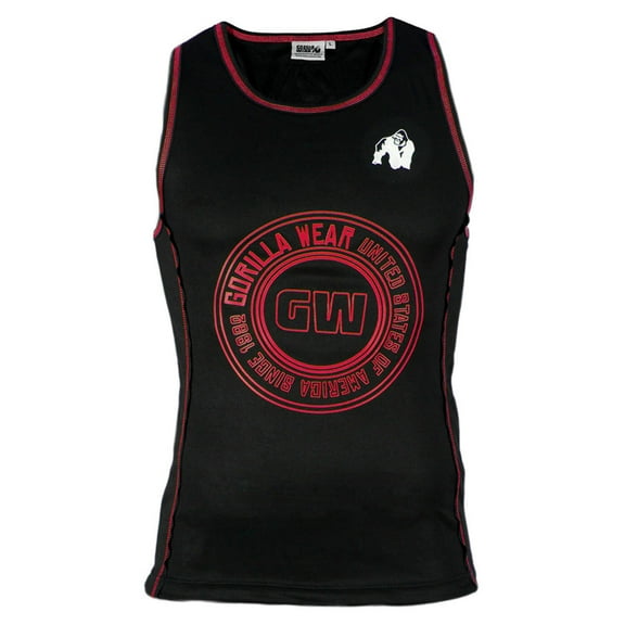Kenwood Tank Top - Black/Red