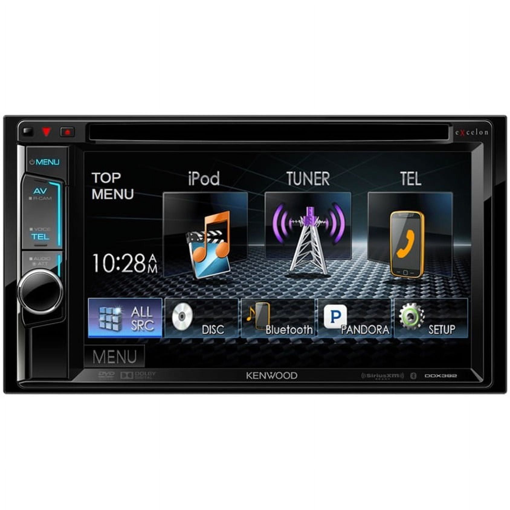 KENWOOD　カーオーディオ　DVDプレイヤー Kenwood eXcelon DDX392 Car DVD Player, 6.2