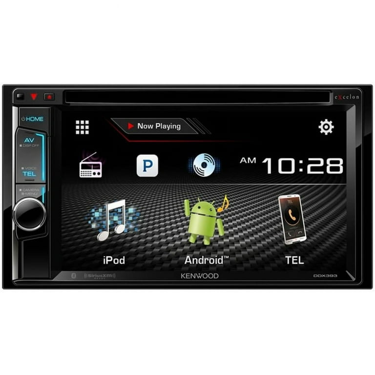 Kenwood eXcelon DDX393 Stereo System, Car DVD Player, Radio Audio