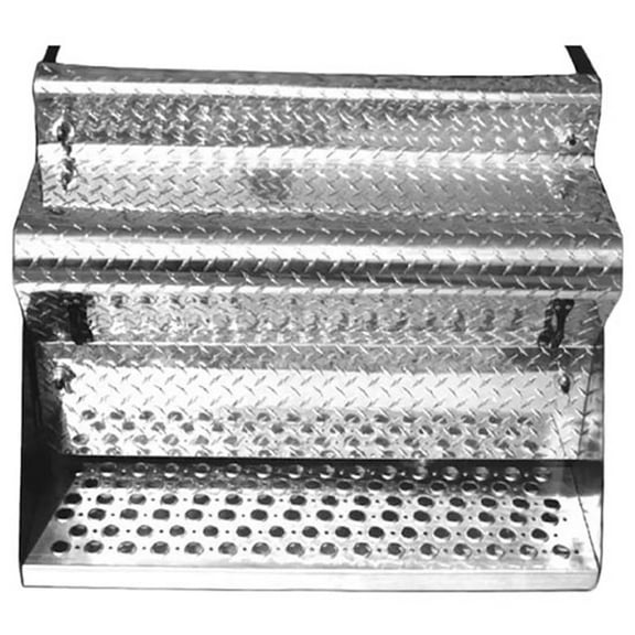 Kenworth Diamond Plate Aluminum Battery Box, 34 Inch by BESTfit