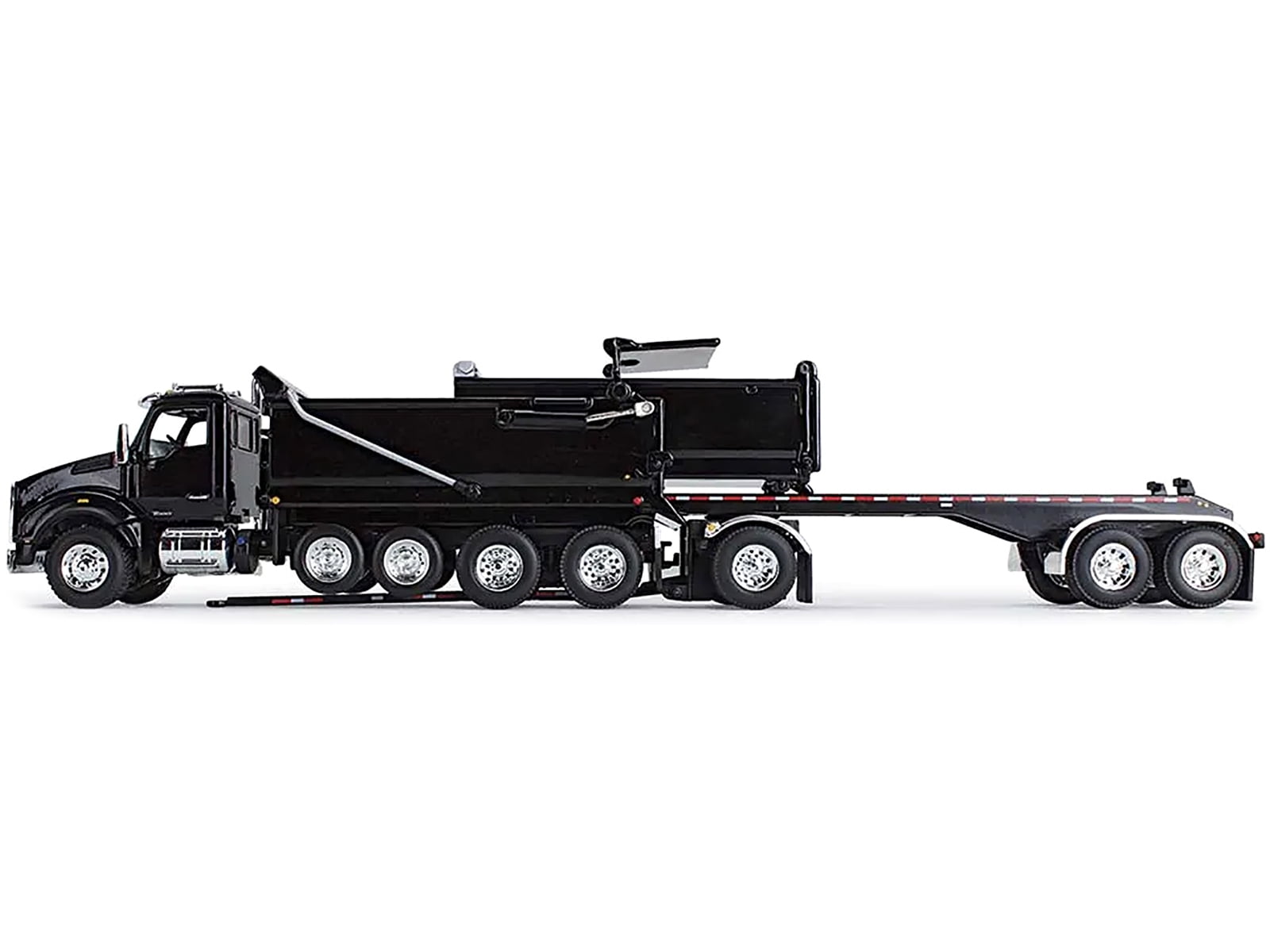 Kenworth T880 Quad-Axle Dump Truck and Rogue Transfer Tandem Kenworth T880 Quad-Axle Dump Truck and Rogue Transfer Tandem