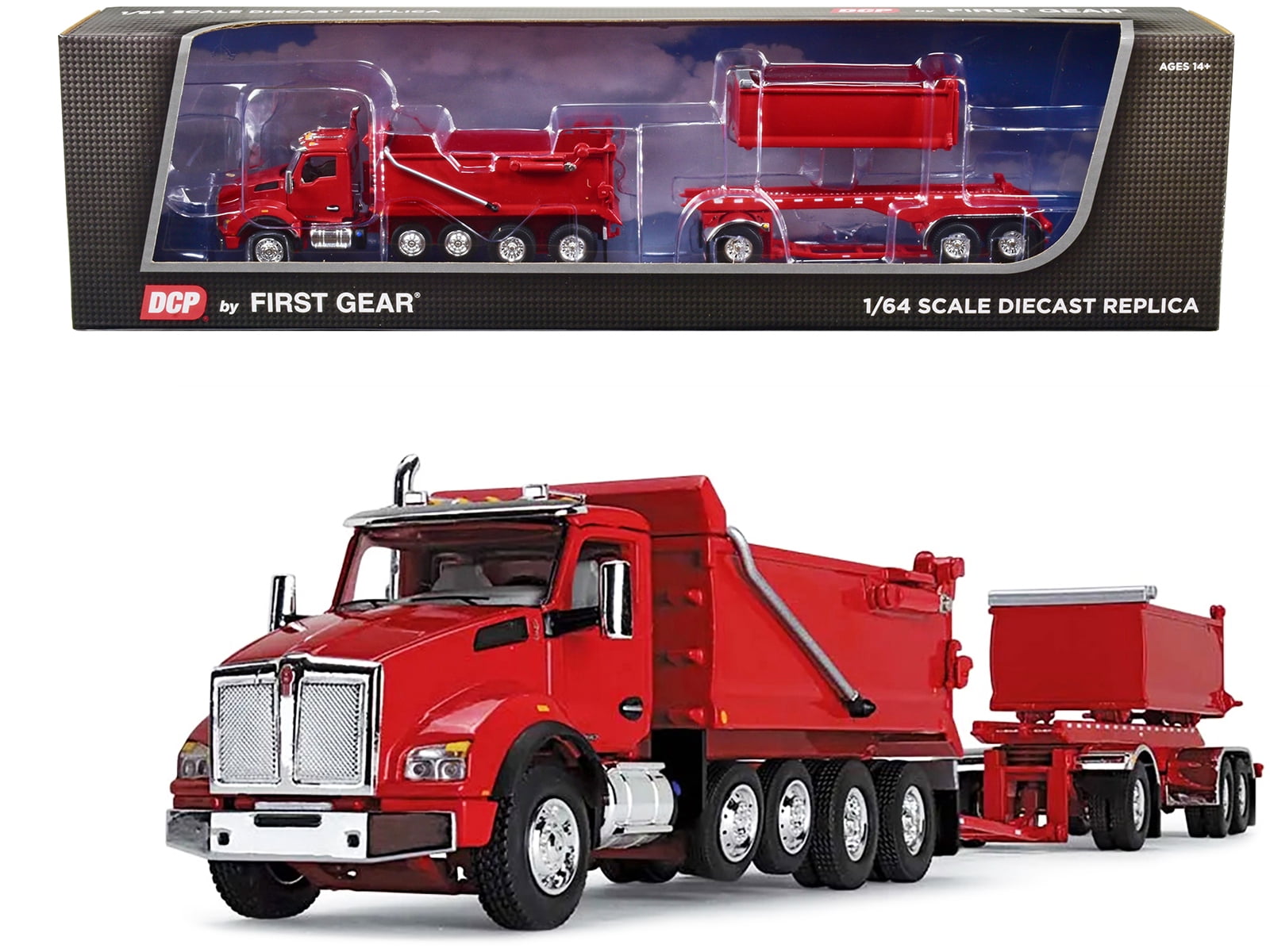Kenworth T880 Quad-Axle Dump Truck and Rogue Transfer Tandem Kenworth T880 Quad-Axle Dump Truck and Rogue Transfer Tandem
