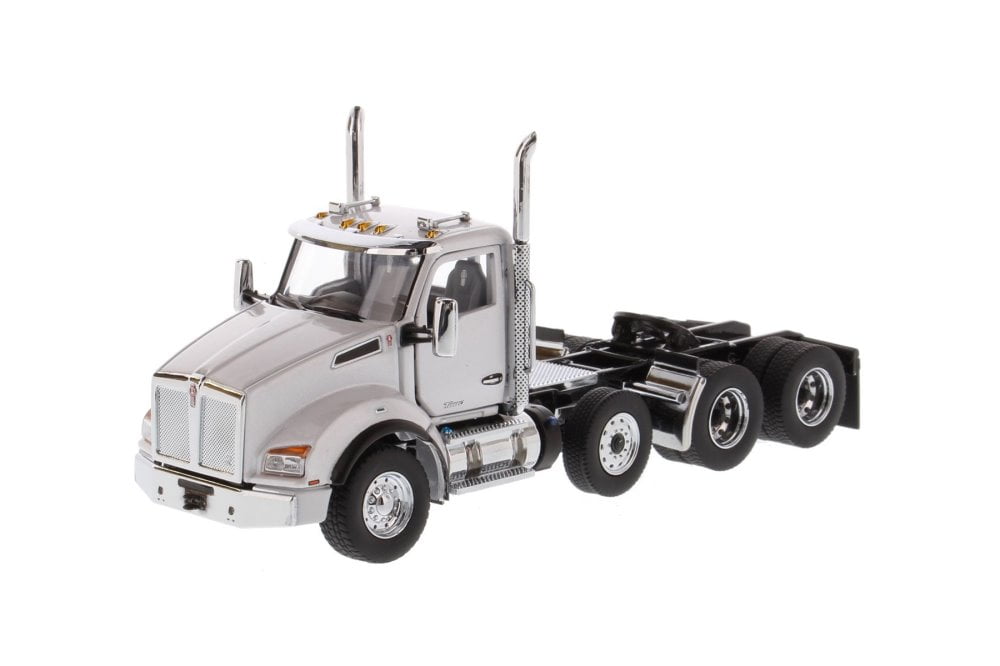 Kenworth T880 SBFA Daycab Pusher-Axle Tandem Tractor (Cab