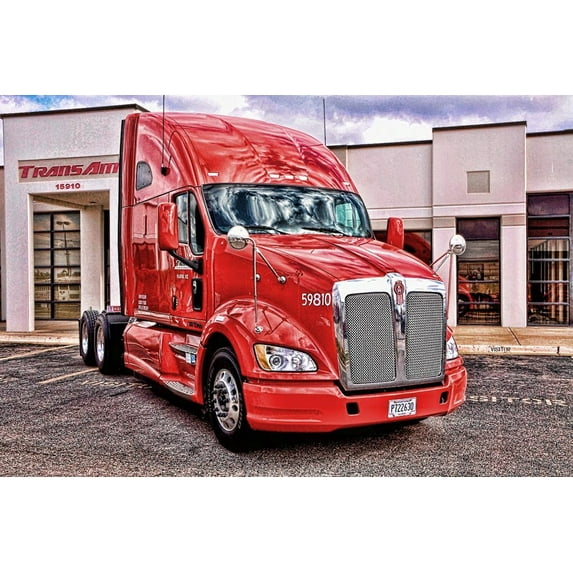 Kenworth-TransAm T700- CANVAS OR PRINT WALL ART