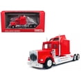 thumbnail image 1 of Kenworth W900 with Extra Large Sleeper Red 1/87 (HO) Plastic Model Car by Promotex, 1 of 5