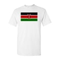thumbnail image 1 of Kenya Country Flag Adult DT T-Shirt Tee, 1 of 2