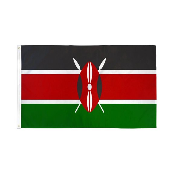 Kenya Flag 2x3ft Poly