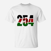 Kenya Flag Kenyan Country Area Code Pride Tshirt TShirt