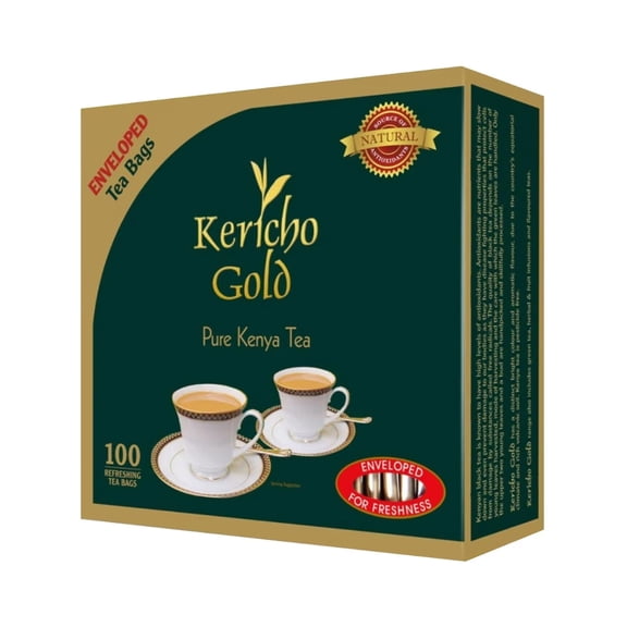 Kenya Kericho  Envelopes Tea Bags 100 Unit (Pack Of 10 Box)