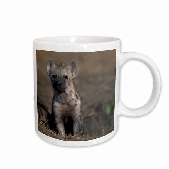 3drose, Kenya, Masai Mara Game Reserve, Spotted Hyena Wildlife-af21 Pso0131 - Paul Souders, 11oz Mug