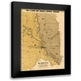 thumbnail image 1 of Kenyon 11x14 Black Modern Framed Museum Art Print Titled - Caddo Bossier Parishes Louisiana - Kenyon 1904, 1 of 5