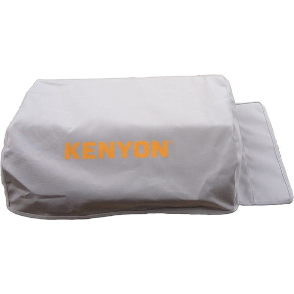Kenyon A70017 Texan Grill Cover, Custom Fitted Cover for Texan Built-in Grills, Clips to lid, Waterproof and Stain Resistant, Gray