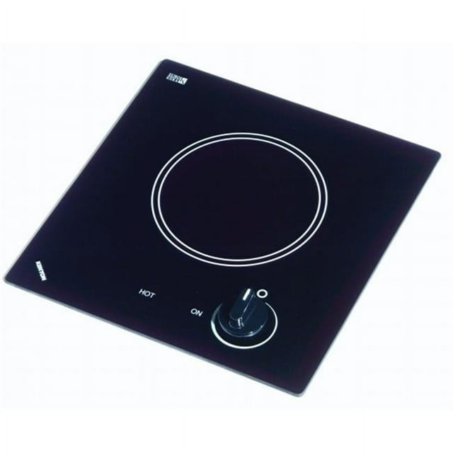 Kenyon B41696 Caribbean Series Single Burner Cooktop black with analog