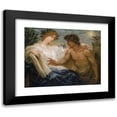 thumbnail image 1 of Kenyon Cox 14x12 Black Modern Framed Museum Art Print Titled - Study for Science Instructing Industry (1898), 1 of 5