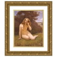 thumbnail image 1 of Kenyon Cox 20x24 Gold Ornate Framed and Double Matted Museum Art Print Titled - Echo (1892), 1 of 4