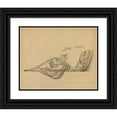 thumbnail image 1 of Kenyon Cox 24x20 Black Ornate Framed Double Matted Museum Art Print Titled: (Iowa State Capitol Rotunda) (Art, Study for Panel) (1905), 1 of 5