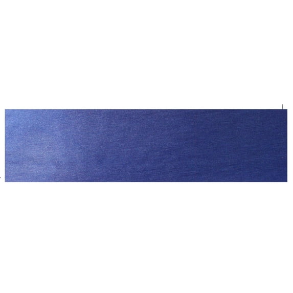 Kenz Laurenz Cotton Headband Soft Stretch Headbands Sweat Absorbent Elastic Head Band Blue