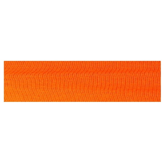 Kenz Laurenz Cotton Headband Soft Stretch Headbands Sweat Absorbent Elastic Head Band Neon Orange