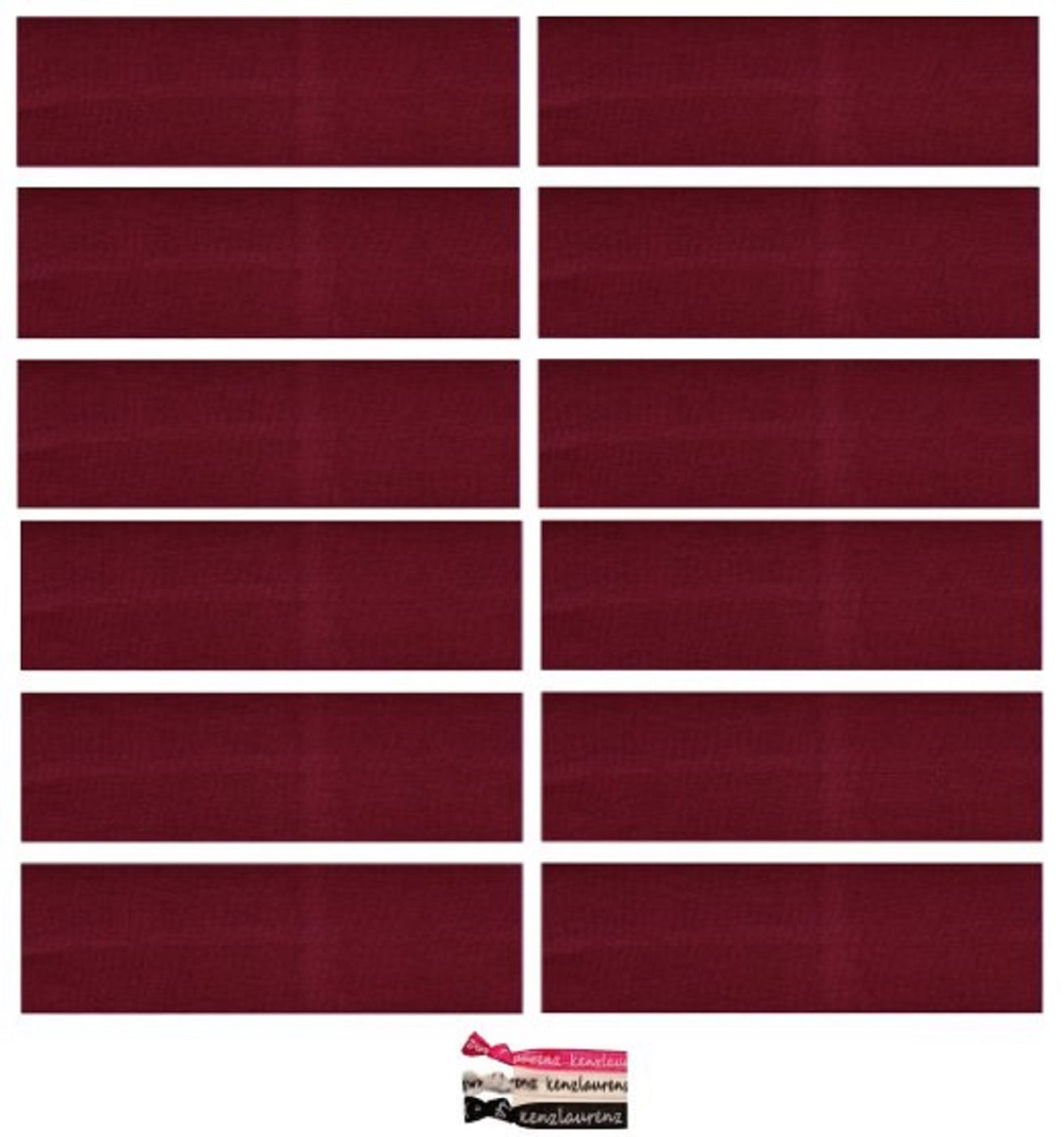 Kenz Laurenz Cotton Headbands 12 Soft Stretch Headband Sweat Absorbent  Elastic Head Band Maroon - Walmart.com