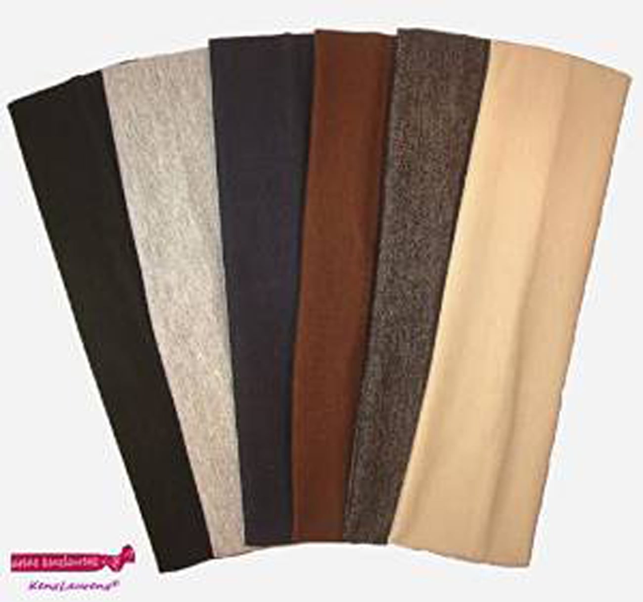 Kenz Laurenz Cotton Headbands 6 Soft Stretch Headband Sweat Absorbent  Elastic Head Bands Neutral Tones Set - Walmart.com