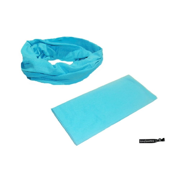 Kenz Laurenz Mulitfunctional Headband Wide Yoga Running Workout Teal