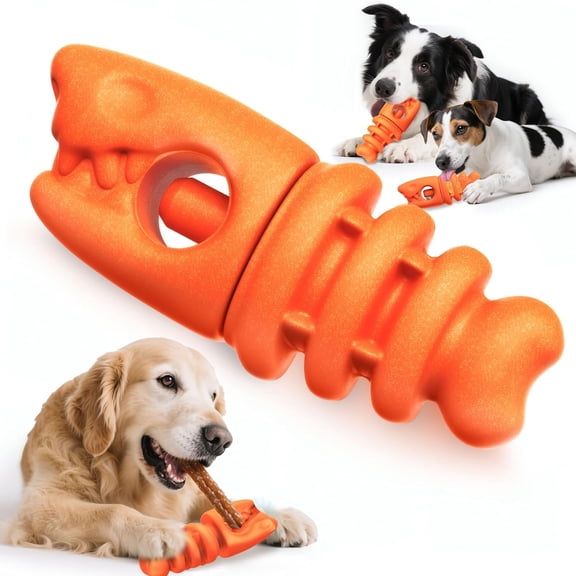Kenzek Bully Stick Holder for Aggressive Chewers,Bully Sticks Holder to Prevent Choking,Dog Toys to Keep Them Busy,Dog Chew Holder Fit 0.2-0.79IN Bully Sticks,Gift for Medium/Large Dogs