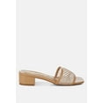 thumbnail image 1 of Kenzia Rhinestone Studded Slip-On Heels, 1 of 11