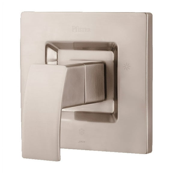 Kenzo 1-Handle Tub & Shower Valve Only Trim in Brushed Nickel
