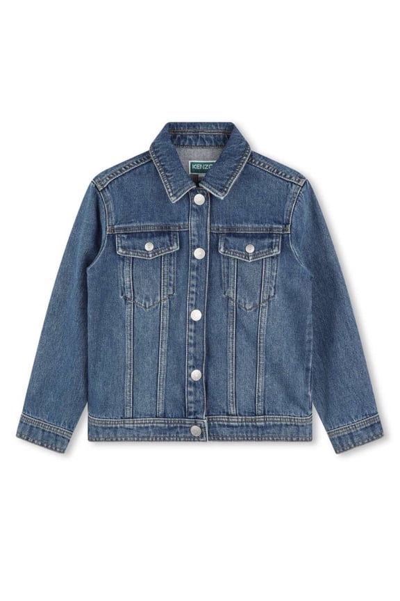 Boys Cotton Denim Jacket, Size 4Y