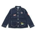 thumbnail image 1 of Kenzo Boys Embroidered Logo Denim Jacket, Size 12Y, 1 of 1